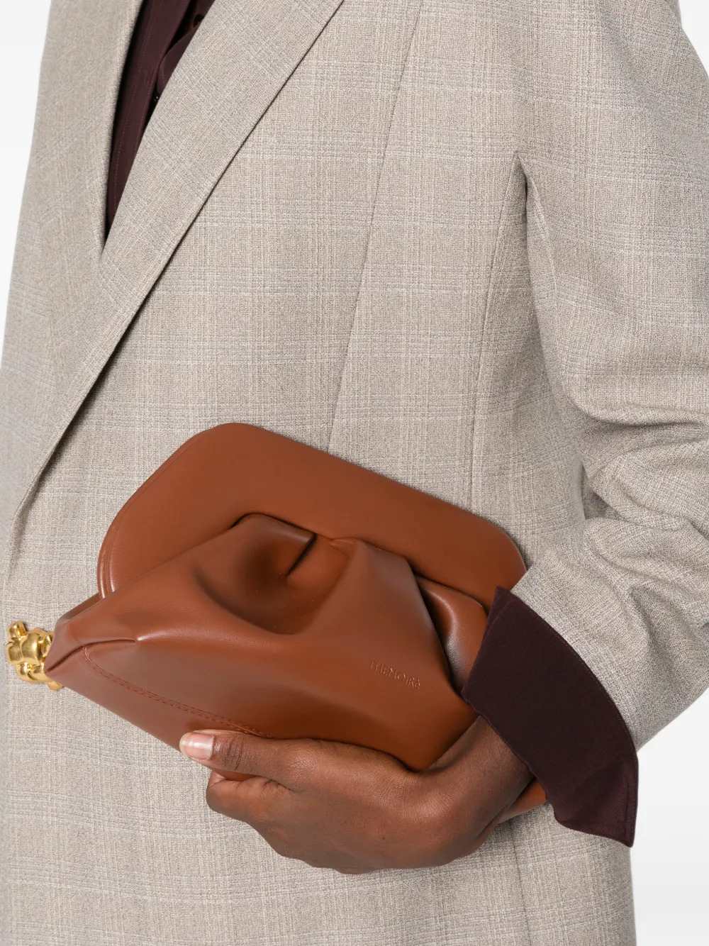 THEMOIRE Themoire Women Bios Ruched Clutch