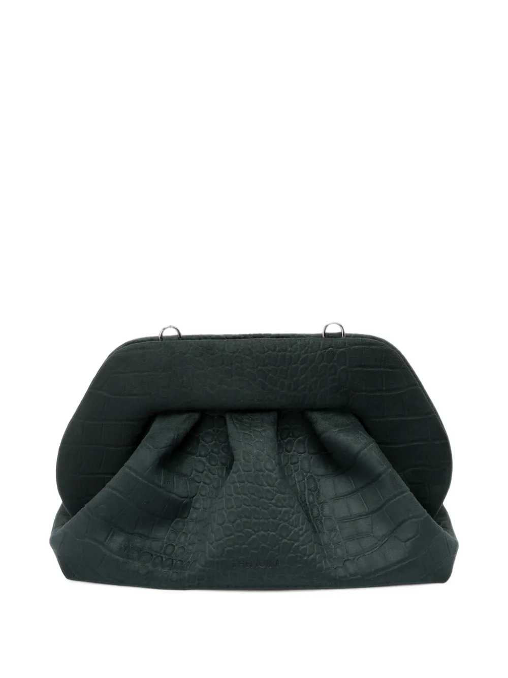 Themoire Women Themoire Bios Medium Bag – Suede With Croc Effect