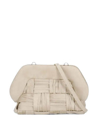 Themoire Women Bios Medium Woven Clutch