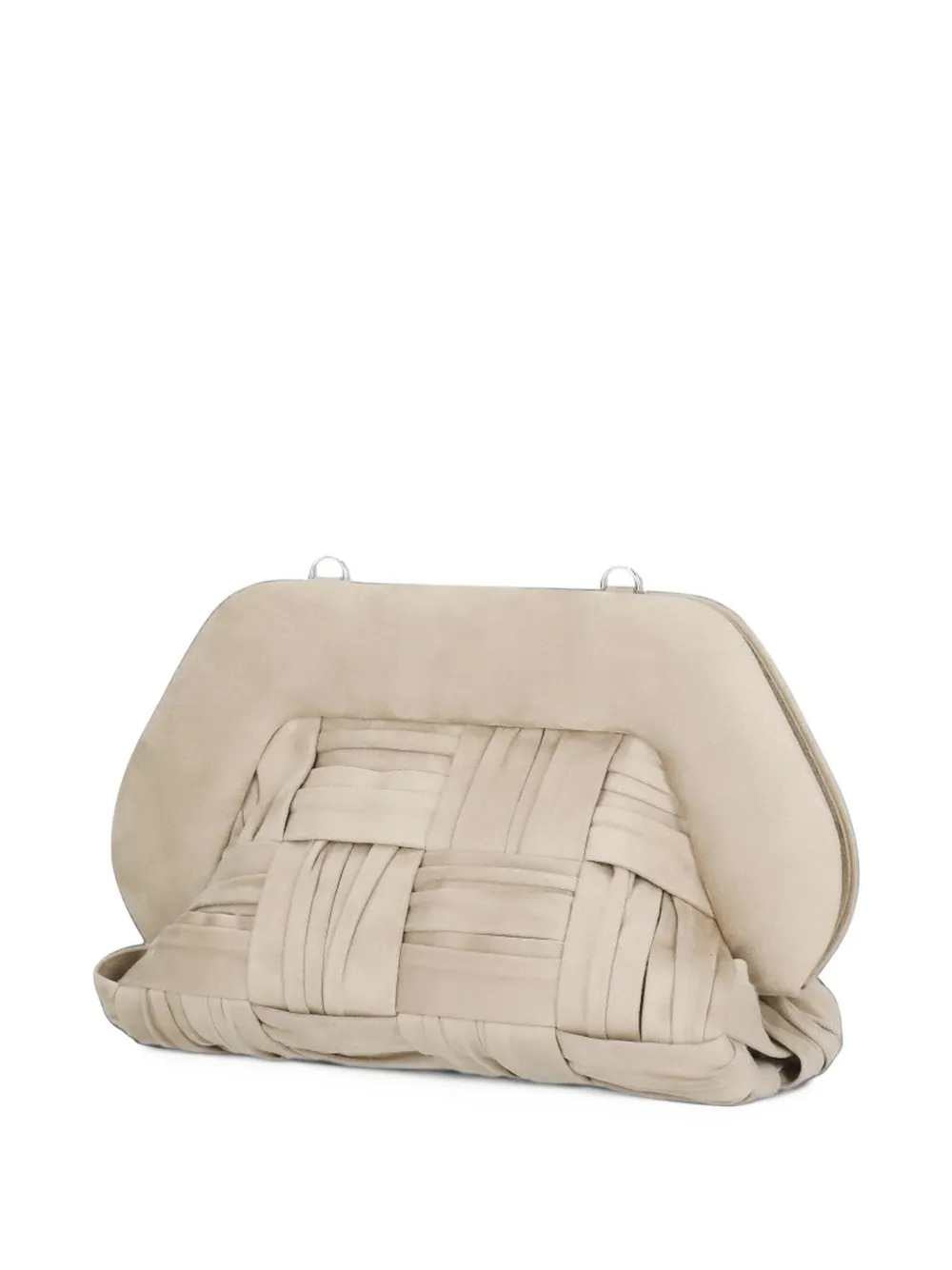 Themoire Women Bios Medium Woven Clutch