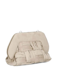 Themoire Women Bios Medium Woven Clutch