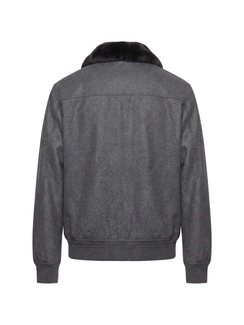 Montecore Men Faux-Fur Collar Bomber Jacket