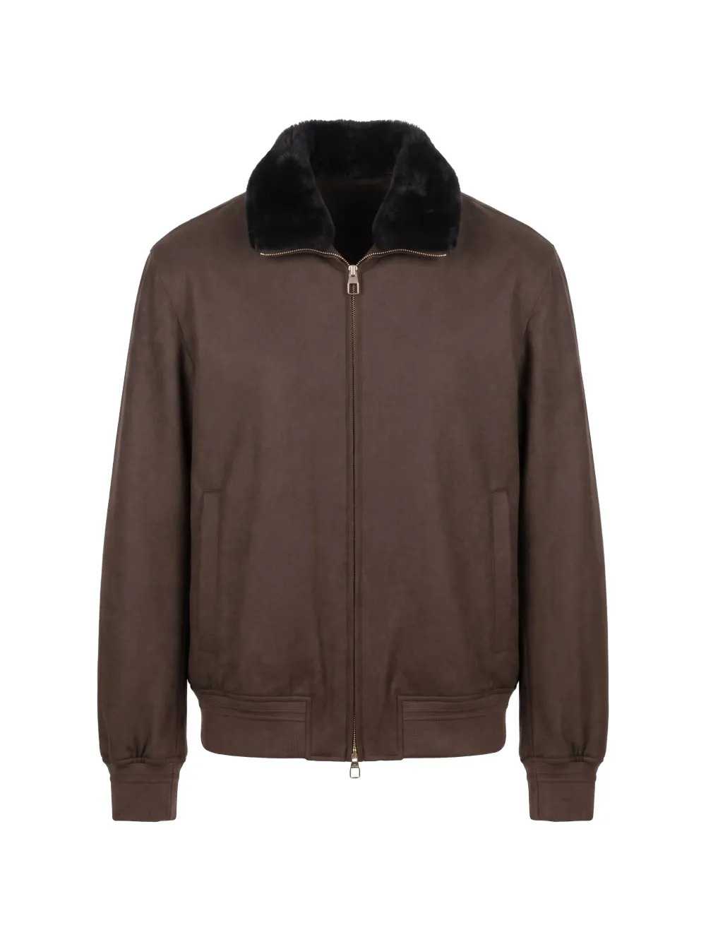 Montecore Men Faux-Fur Collar Bomber Jacket