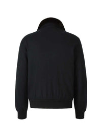 Montecore Men Faux-Fur Collar Bomber Jacket