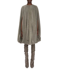 Rick Owens Women Cape - Dark Pearl Temple Bubble