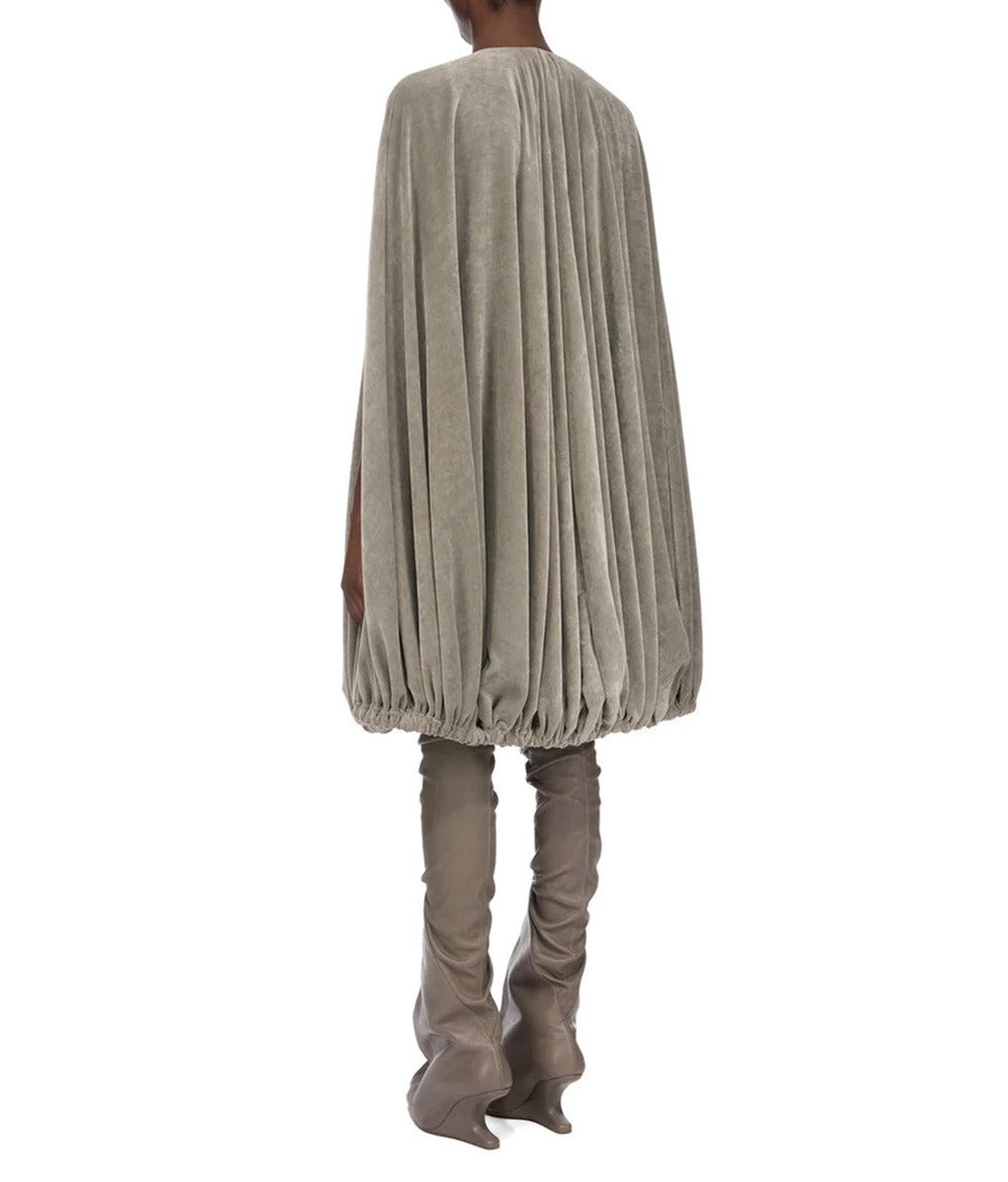 Rick Owens Women Cape - Dark Pearl Temple Bubble