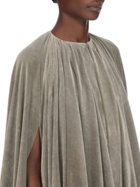 Rick Owens Women Cape - Dark Pearl Temple Bubble