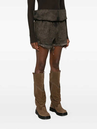 Rick Owens Women Ribbed Trousers