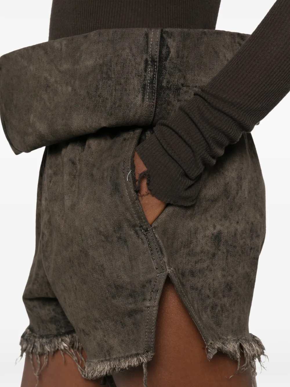 Rick Owens Women Ribbed Trousers
