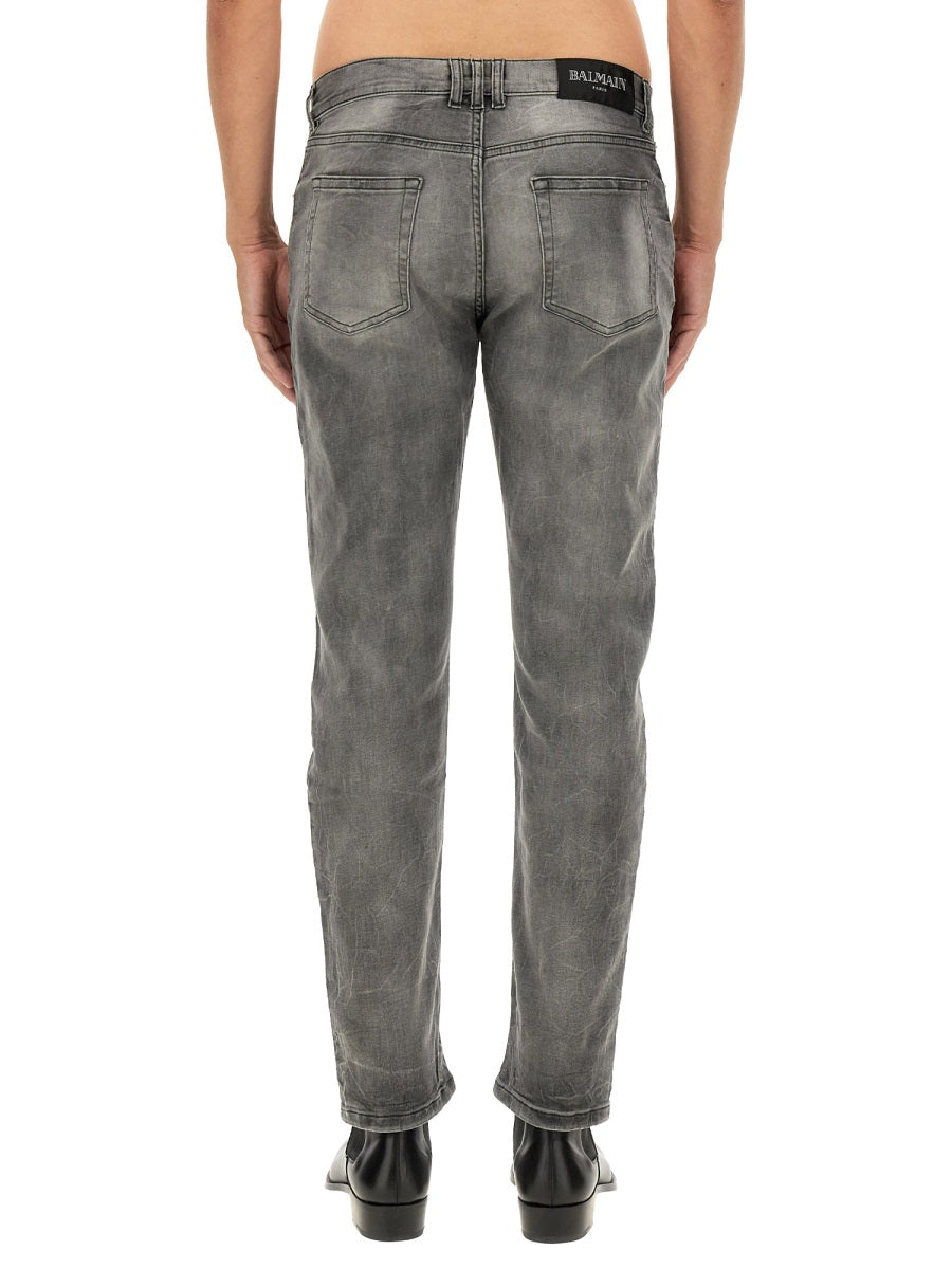 Balmain Men Regular Fit Jeans