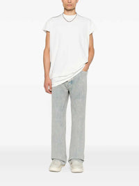 RICK OWENS Rick Owens Men Honeycomb-Textured Jeans