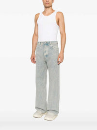 RICK OWENS Rick Owens Men Honeycomb-Textured Jeans