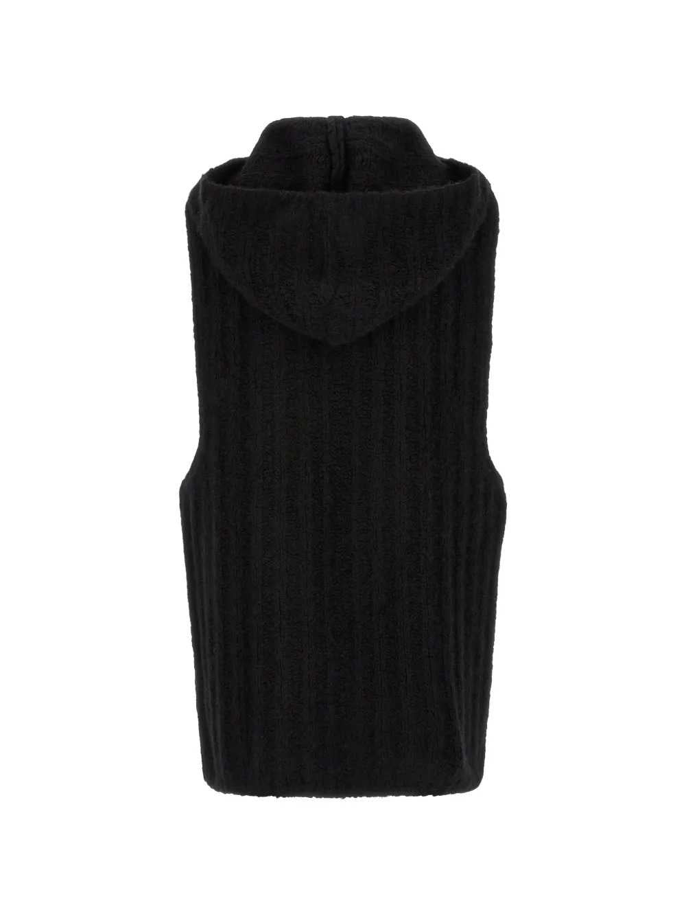 RICK OWENS Rick Owens Men Ribbed Hooded Tank Top