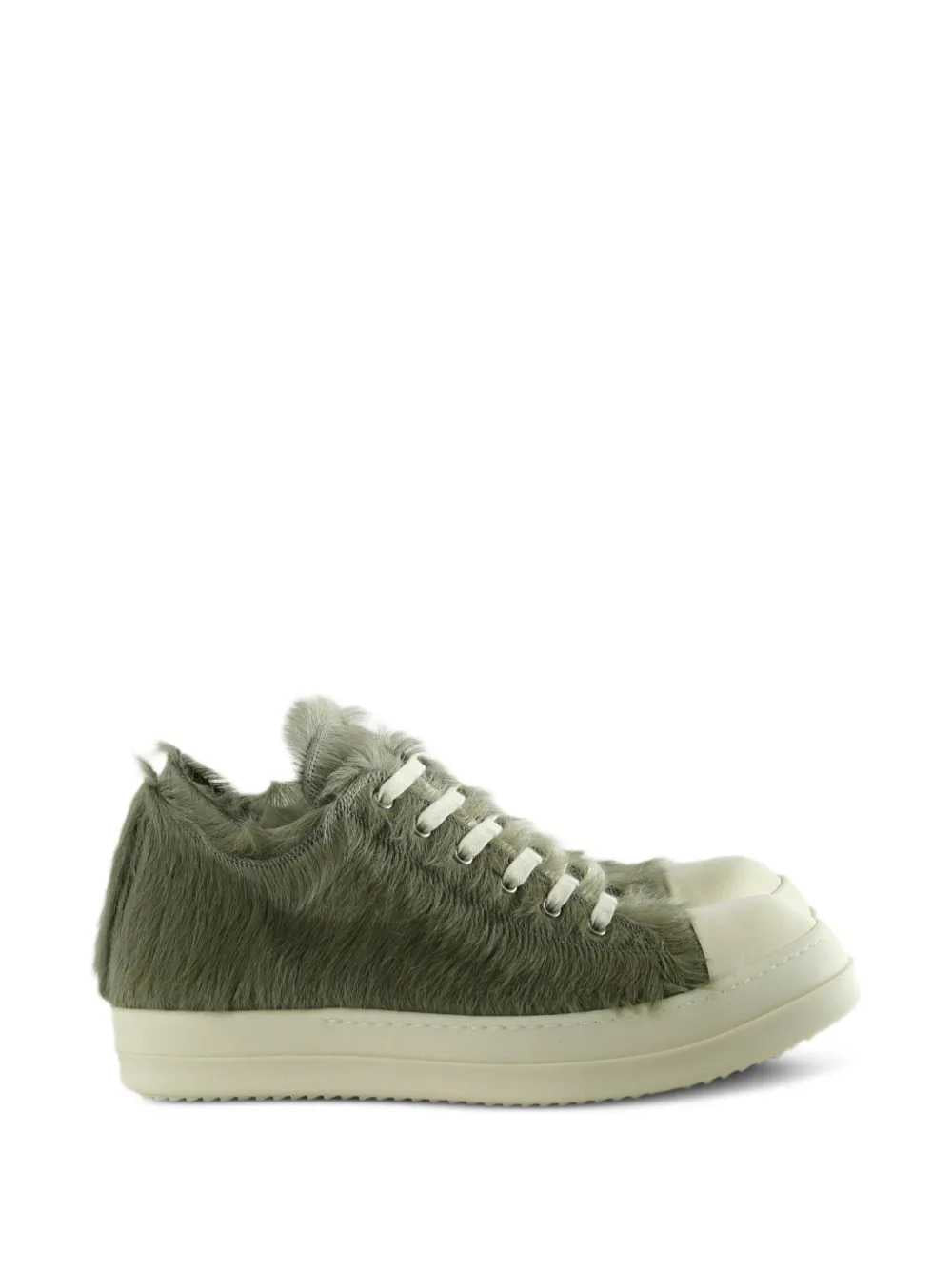 Rick Owens Men Calf-Hair Sneakers
