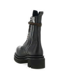 RICK OWENS Rick Owens Men Bogun Lace-Up Boots