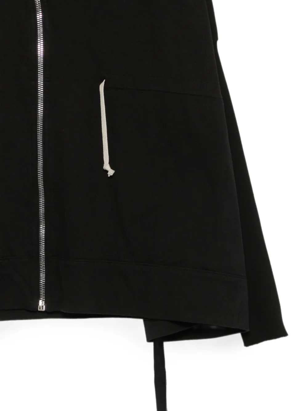 RICK OWENS DRKSHDW Rick Owens Drkshdw Women Asymmetric Zip Funnel-Neck Sweatshirt