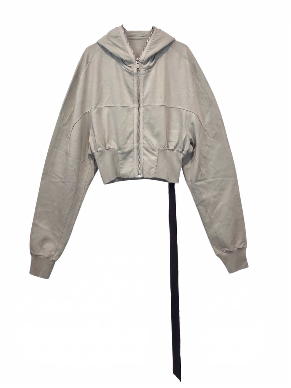 Rick Owens Drkshdw Women Gimp Collage Cropped Hooded Sweatshirt