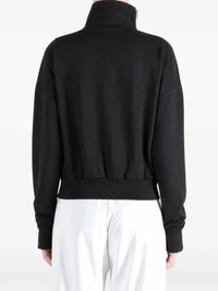 RICK OWENS DRKSHDW Rick Owens Drkshdw Women Mountain Sweat Asymmetric Zip Sweatshirt