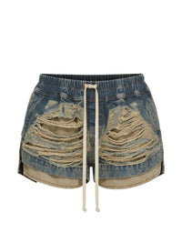 RICK OWENS DRKSHDW Rick Owens Drkshdw Women Mist Boxer Shorts