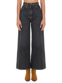 Etro Women Baggy Jacquard Jeans