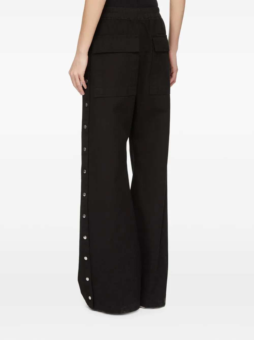 RICK OWENS DRKSHDW Rick Owens Drkshdw Women Snap-Button Wide-Leg Trousers