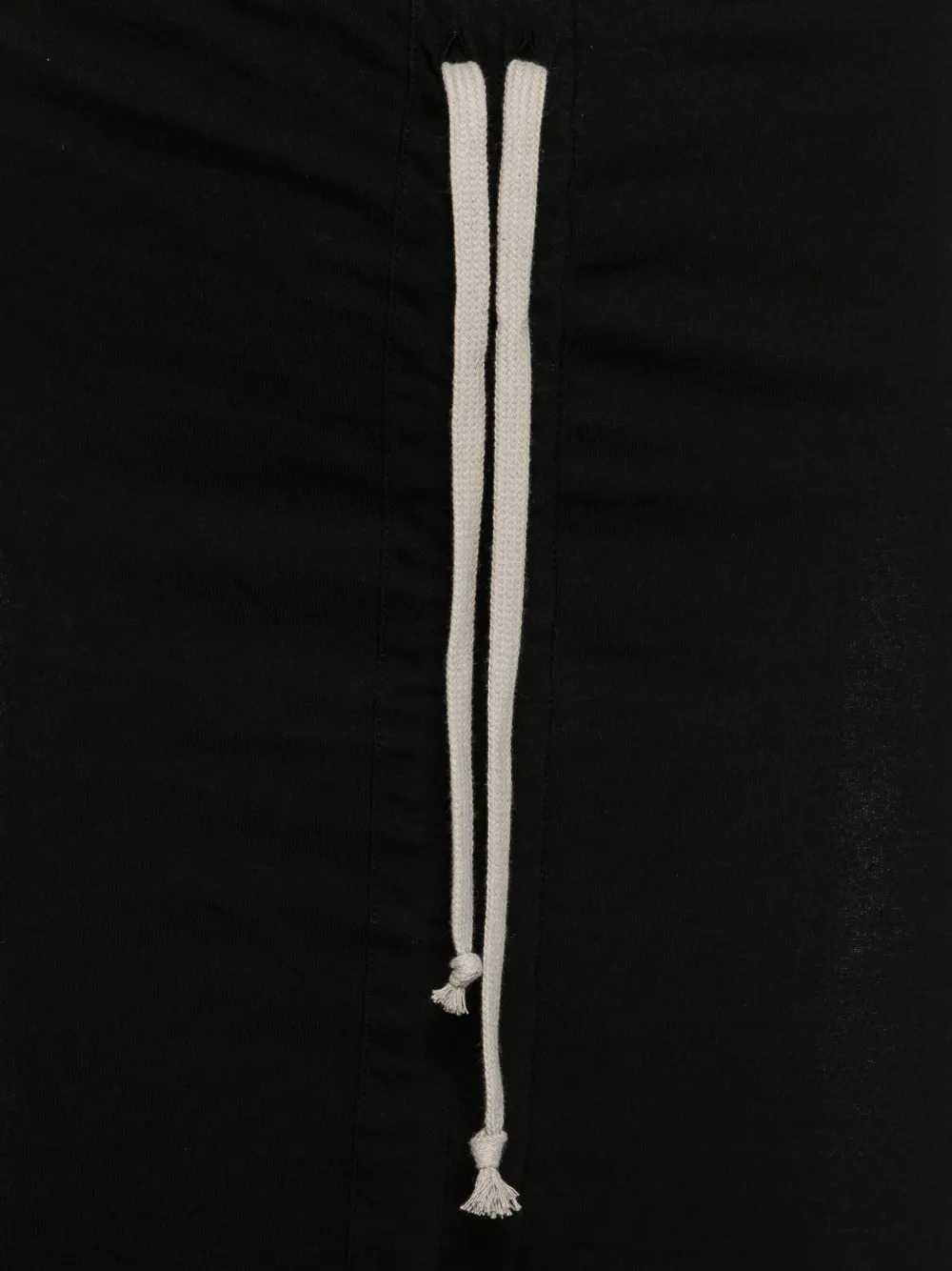 Rick Owens Drkshdw Women Long Skirt In Soft Edfu Fabric With Drawstring