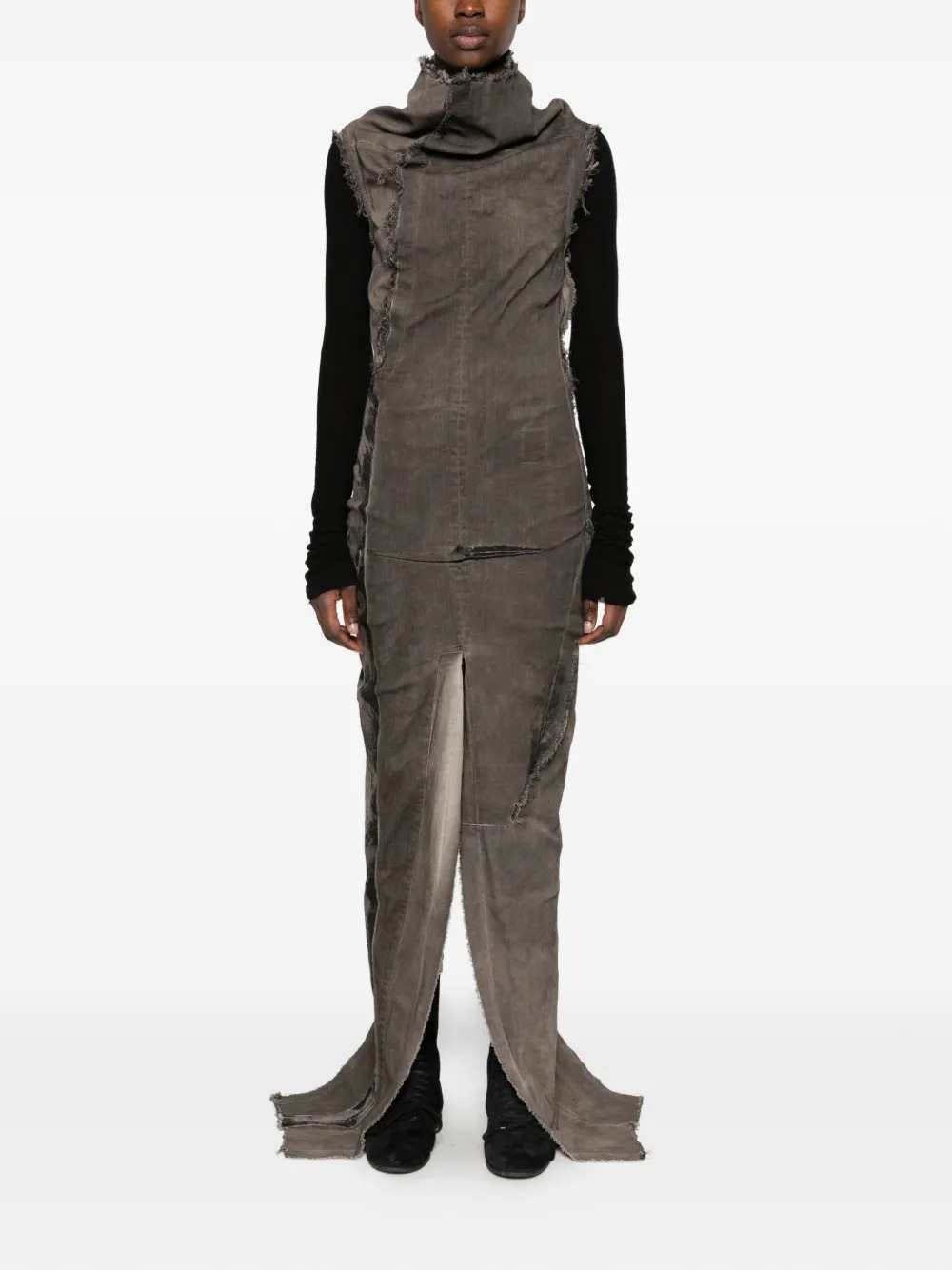 Rick Owens Drkshdw Women Distressed-Effect Panelled Dress