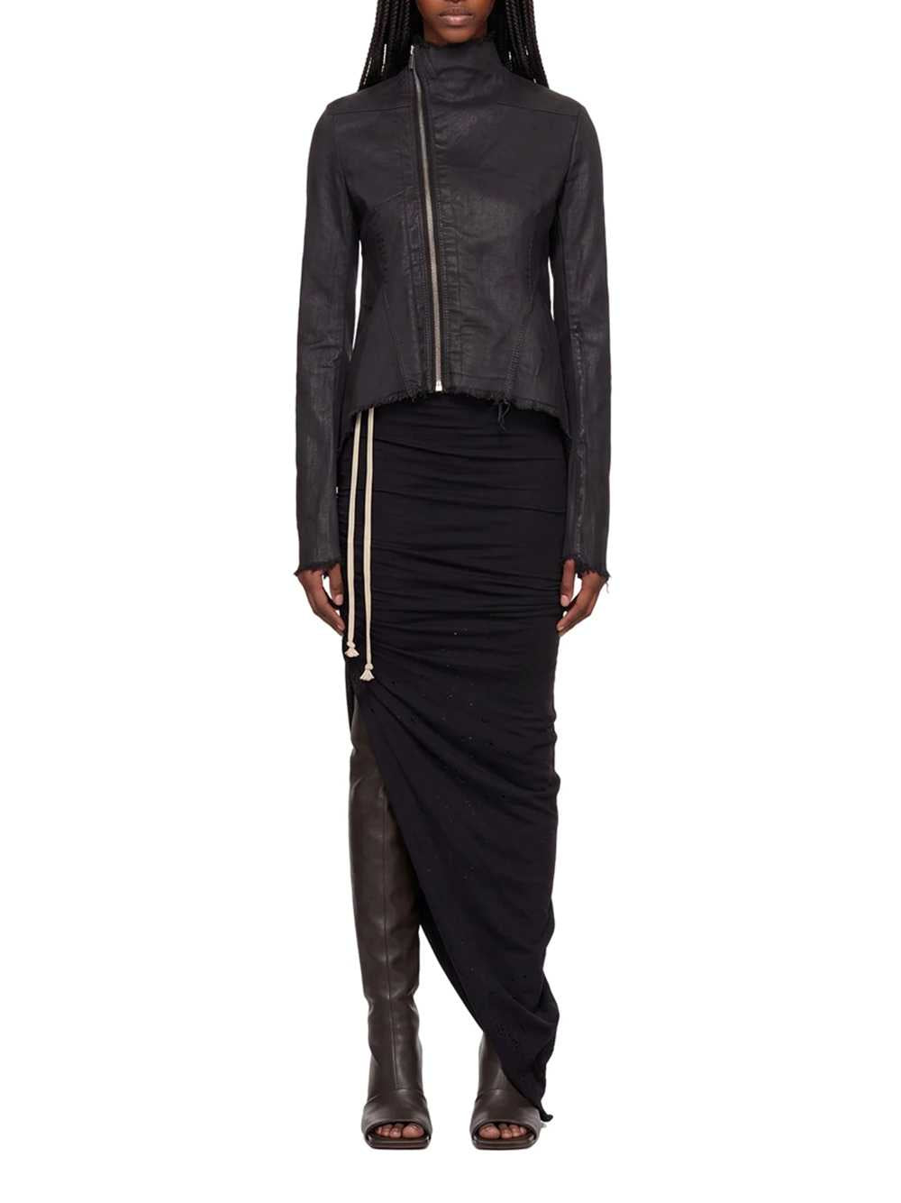 RICK OWENS DRKSHDW Rick Owens Drkshdw Women Black Naska Denim Jacket