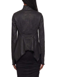 RICK OWENS DRKSHDW Rick Owens Drkshdw Women Black Naska Denim Jacket