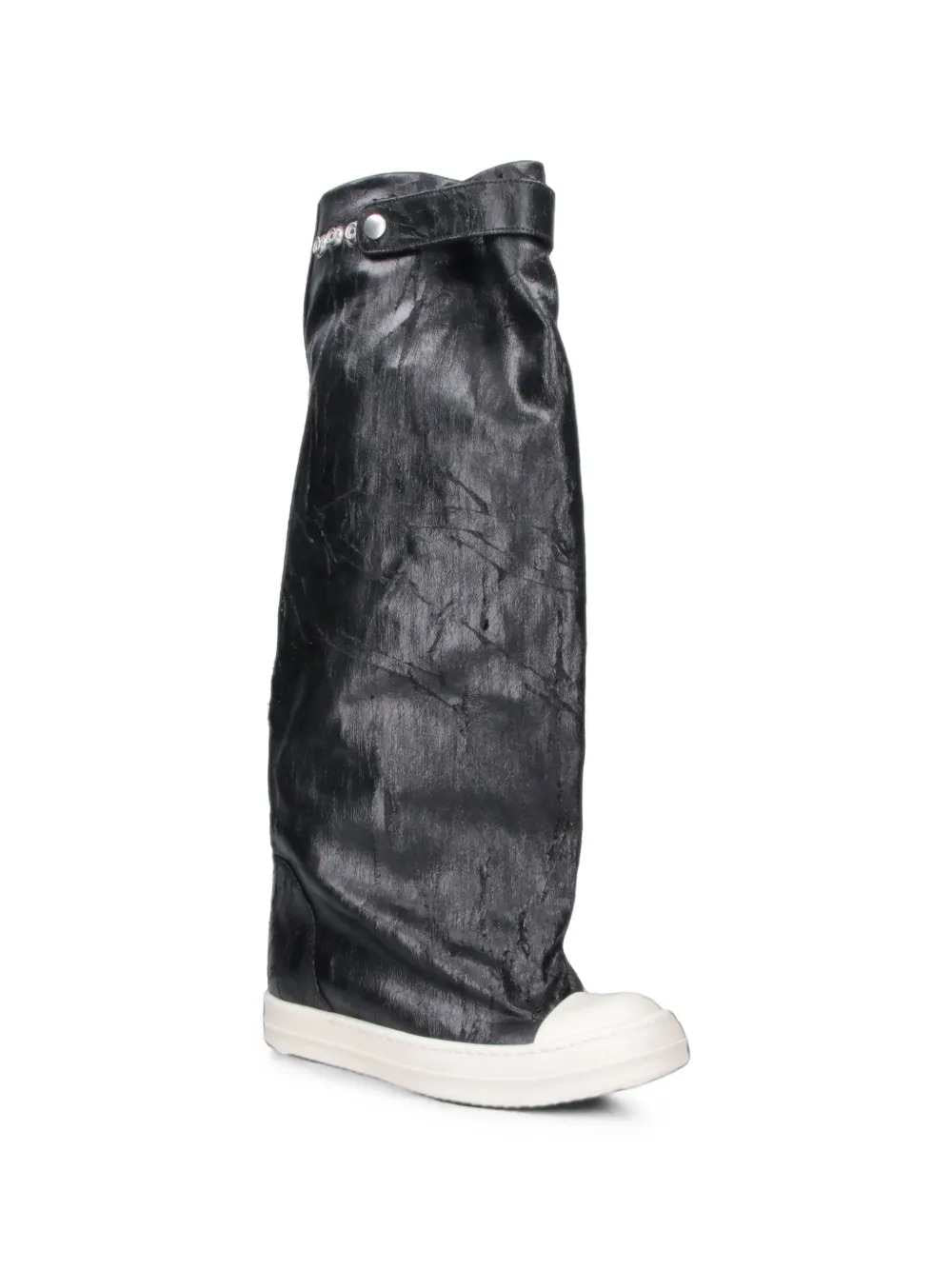 RICK OWENS DRKSHDW Rick Owens Drkshdw Women Tower Elephant Coated Canvas Boots