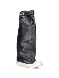 RICK OWENS DRKSHDW Rick Owens Drkshdw Women Tower Elephant Coated Canvas Boots