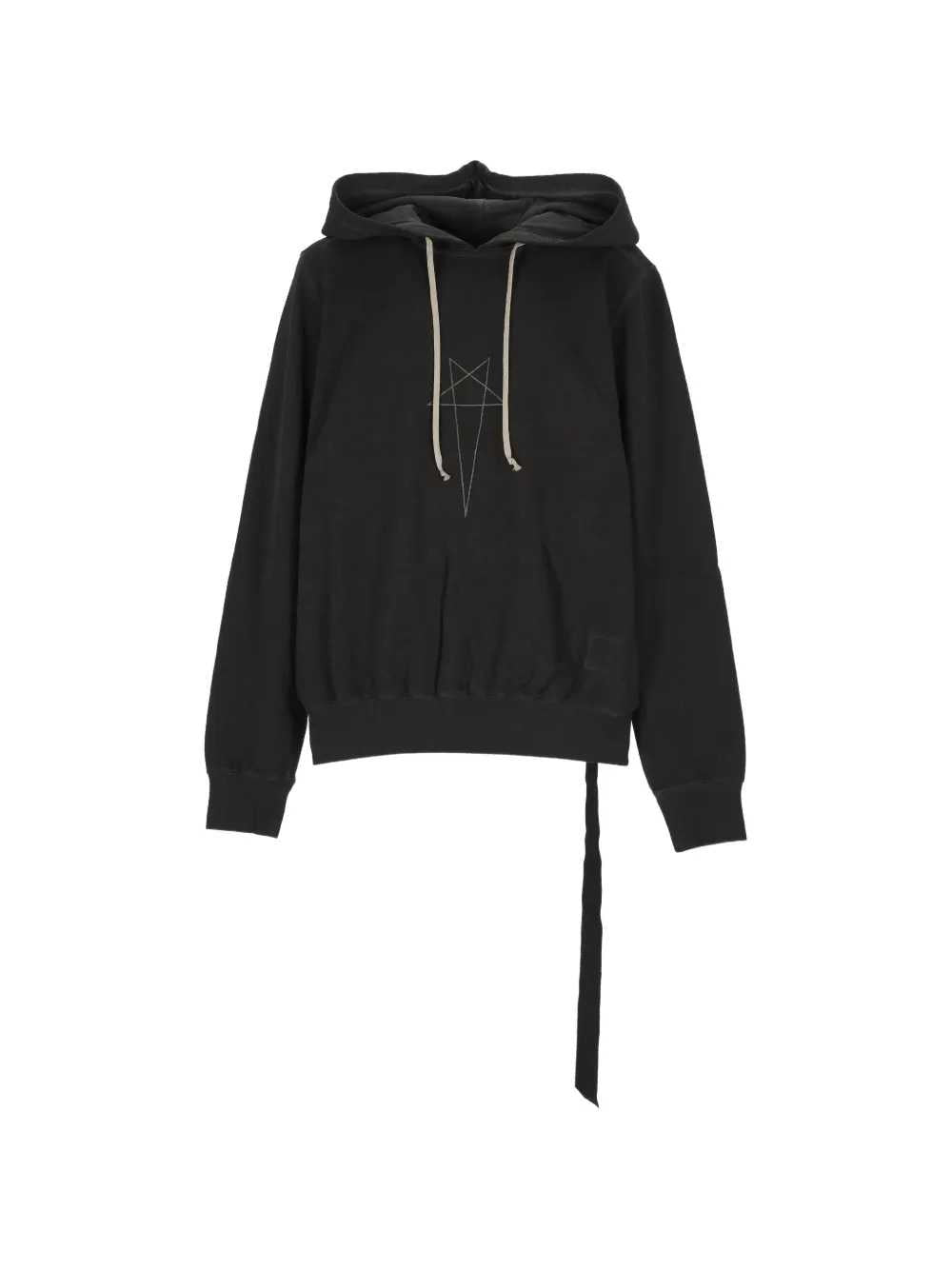 Rick Owens Drkshdw Men Pentagram-Print Hoodie