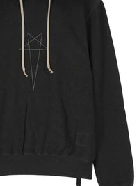 Rick Owens Drkshdw Men Pentagram-Print Hoodie