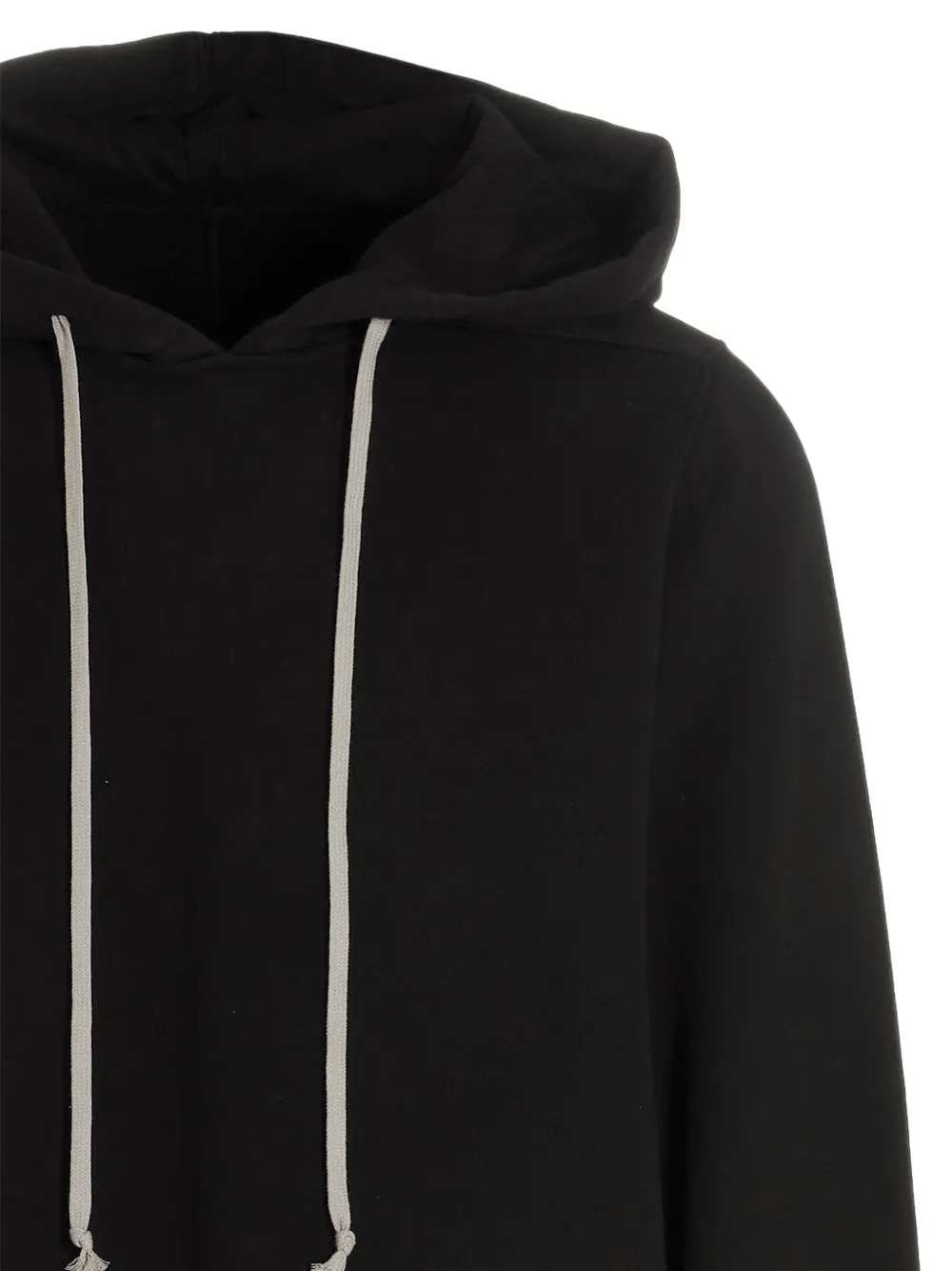 RICK OWENS DRKSHDW Rick Owens Drkshdw Men Asymmetric-Seam Hoodie
