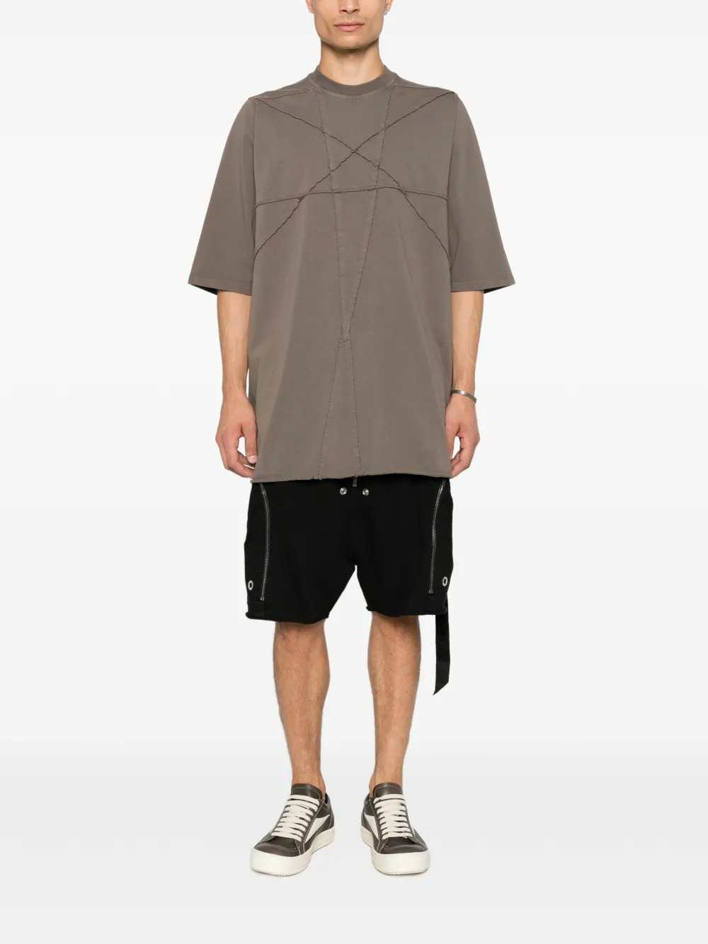 RICK OWENS DRKSHDW Rick Owens Drkshdw Men Stitched T-Shirt