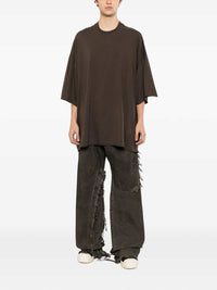 RICK OWENS DRKSHDW Rick Owens Drkshdw Men Distressed Wide-Leg Jeans