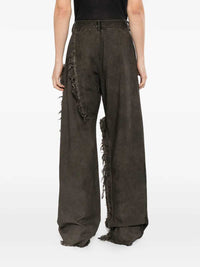 RICK OWENS DRKSHDW Rick Owens Drkshdw Men Distressed Wide-Leg Jeans