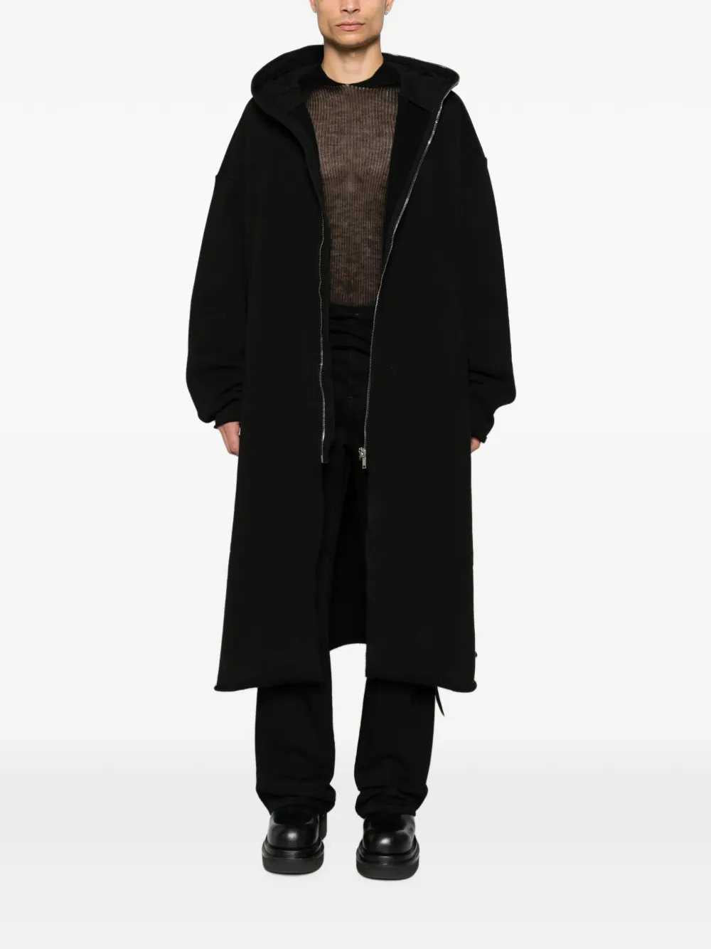 RICK OWENS DRKSHDW Rick Owens Drkshdw Men Zip-Up Hooded Jacket