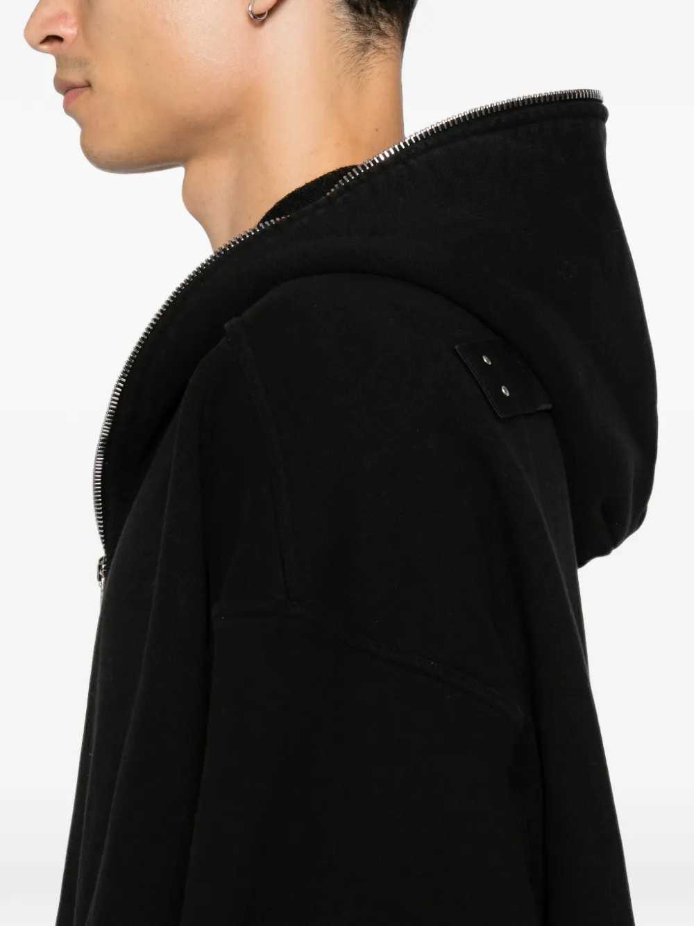 RICK OWENS DRKSHDW Rick Owens Drkshdw Men Zip-Up Hooded Jacket