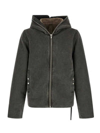 RICK OWENS DRKSHDW Rick Owens Drkshdw Men Hooded Zip-Up Jacket