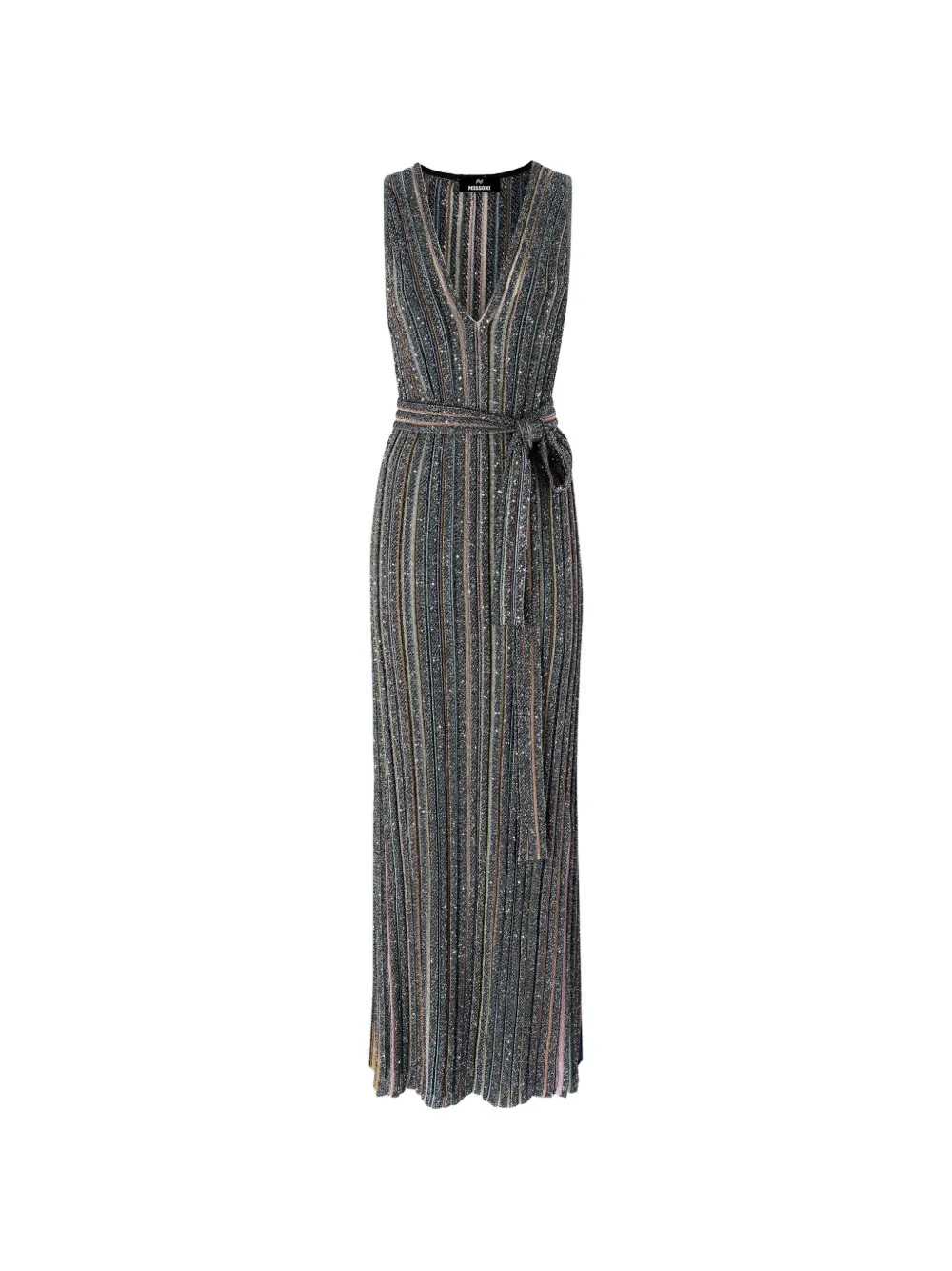 MISSONI Missoni Women Striped Sequin Maxi Dress