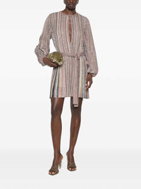 MISSONI Missoni Women Striped Sequin Mini Dress