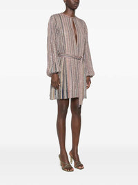 MISSONI Missoni Women Striped Sequin Mini Dress