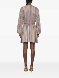 MISSONI Missoni Women Striped Sequin Mini Dress