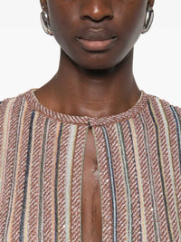 MISSONI Missoni Women Striped Sequin Mini Dress
