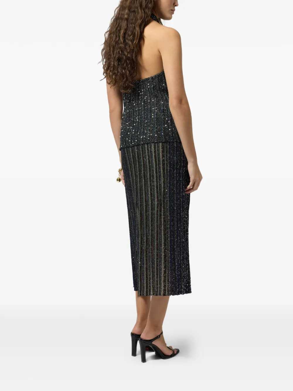 MISSONI Missoni Women Sequin Halter Top