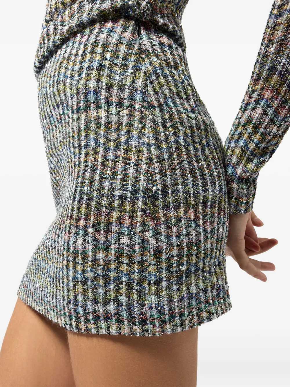 MISSONI Missoni Women Sequin Chevron Miniskirt