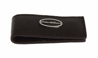 Dolce & Gabbana Dolce & Gabbana Brown Leather Magnet Mens Money Bar Clasp Money Cash Men's Clip