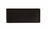 Dolce & Gabbana Dolce & Gabbana Brown Leather Magnet Mens Money Bar Clasp Money Cash Men's Clip