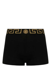 VERSACE Versace Women High-Waisted Boxers With Greek Print